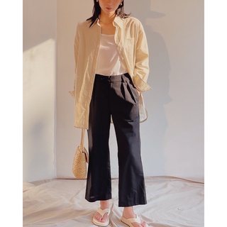 The19Club - Quần linen dáng suông Linen Pants