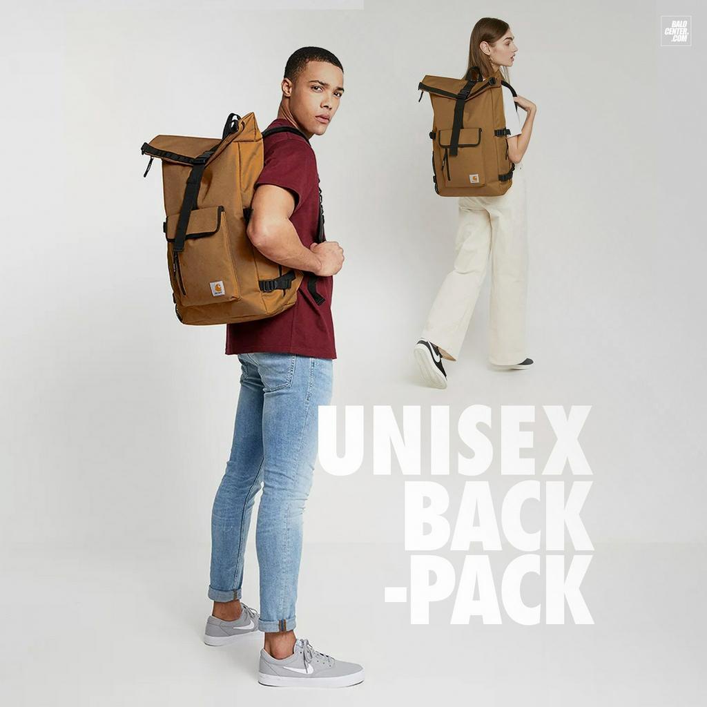 Balo Laptop - Balo Du Lịch Thể Thao Nắp Gập Thời Trang Unisex, Kiểu Dáng Basic Carhartt Wip Philis Backpack