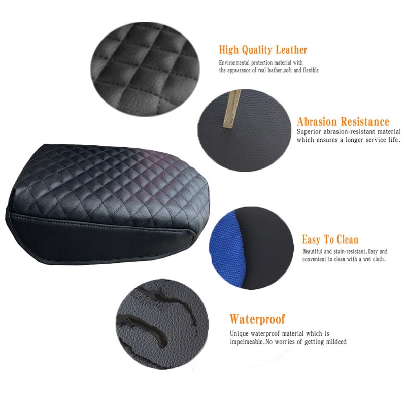 Đệm Da PU Lót Tay Vịn Xe Hơi Bảo Vệ Toàn Diện Cho F150 2015-2020