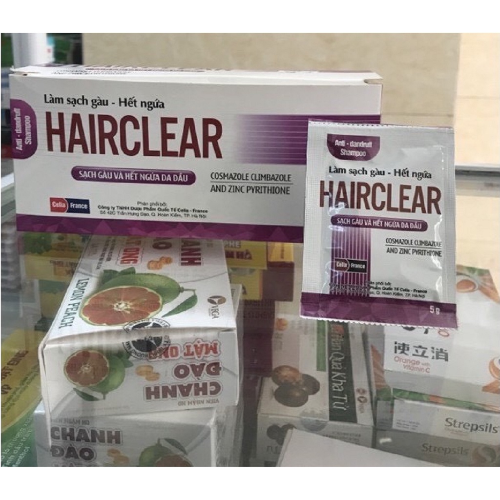 Dầu gội HAIRCLEAR  - Sạch gầu, hết ngứa