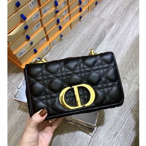 Túi D.i.O sai 20 da trần ô hàng đẹp có hộp