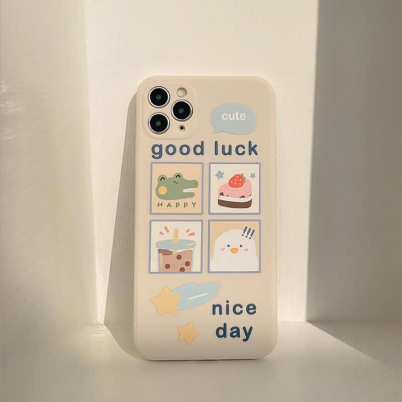 Ốp Lưng Điện Thoại Nhựa Mềm Goodluck - CAS2169