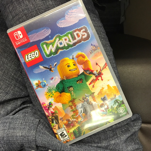 Lego World nintendo switch 2nd used còn code DLC