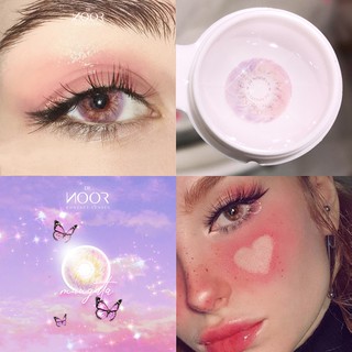 [0 Độ] Lens Tím Hồng Caribe Pink Siêu Đẹp - Silicone Hydrogel - Chính Hãng Hàn Quốc
