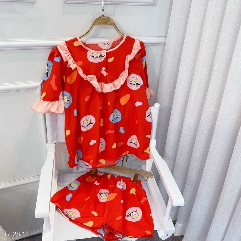 ĐỒ BỘ ĐÙI BÈO HOẠ TIẾT XINH LẮM LUÔN