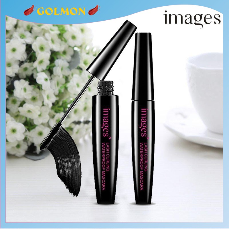 Mascara IMAGES chuốt mi dài và cong vút chuốt mi đẹp makeup trang điểm mascara nội địa trung golmon