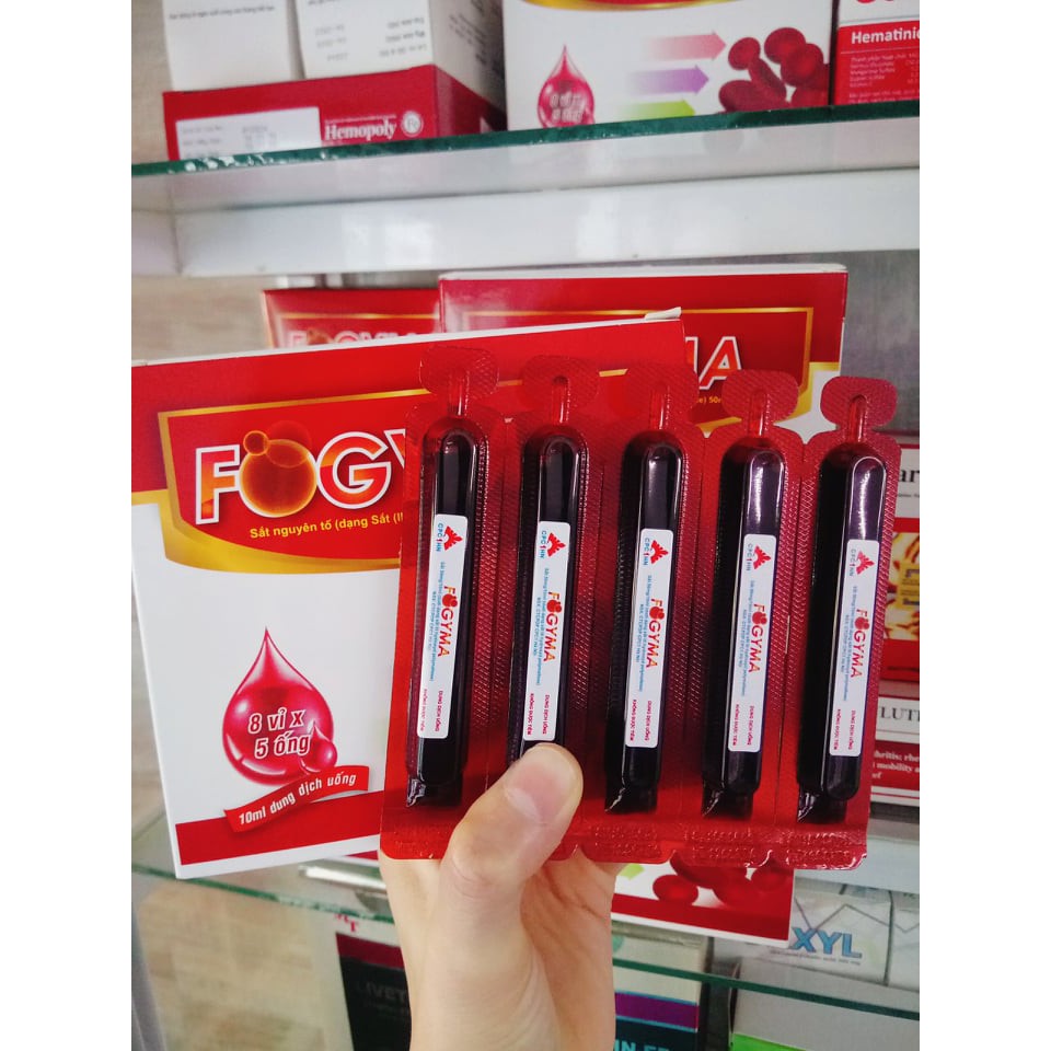 FOGYMA- Bổ Sung Sắt Dạng Nước Cho Phụ Nữ Có Thai, Cho Con Bú