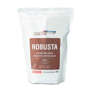 [HẠT] Cà phê hạt rang đặc sản ROBUSTA 500g Bùi Văn Ngọ Coffee