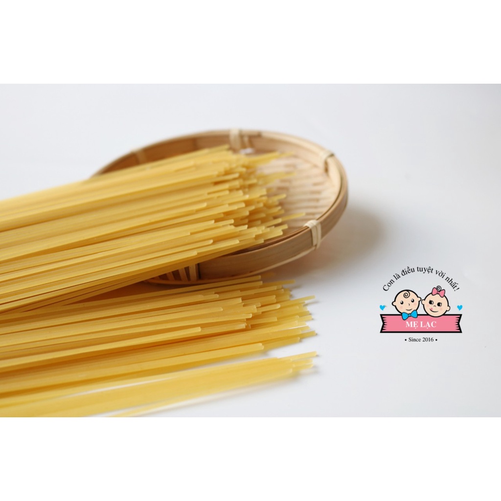 Mì spaghetti hữu cơ cho bé ăn dặm từ 7 tháng tuổi