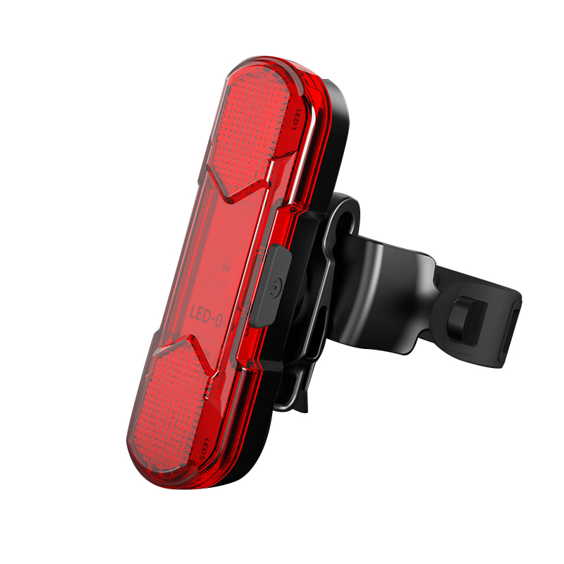 Đèn LED Gắn Đuôi Xe Đạp Có Thể Sạc Lại Bằng Cổng USB Chống Thấm Nước