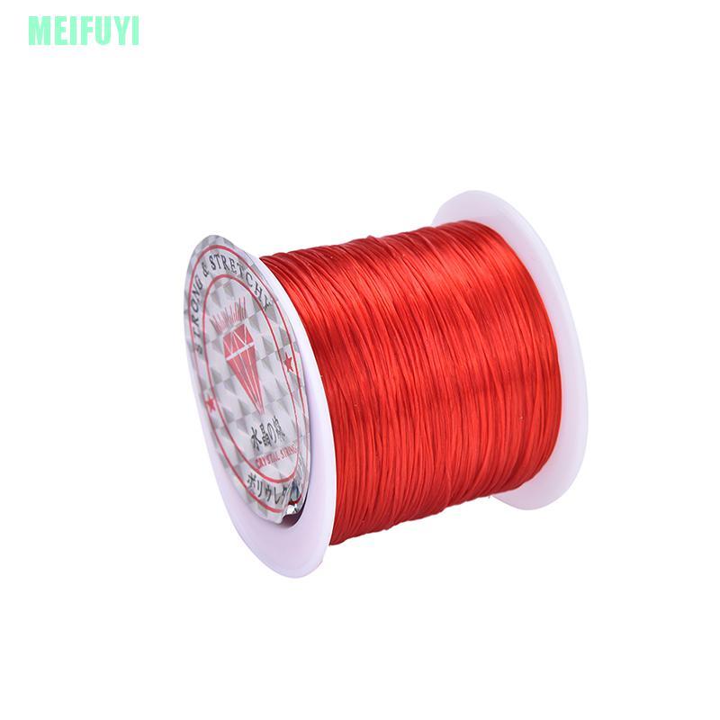 Cuộn dây thun co giãn 50m 0.5mm dùng làm trang sức tiện dụng