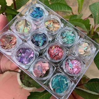 xà cừ nail làm vân đá siêu đẹp