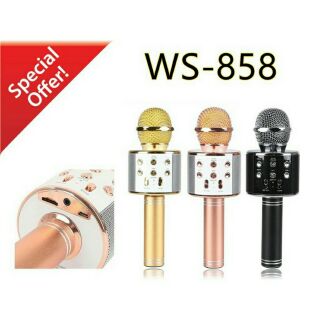 Mic hát karaoke ws 858 3in1