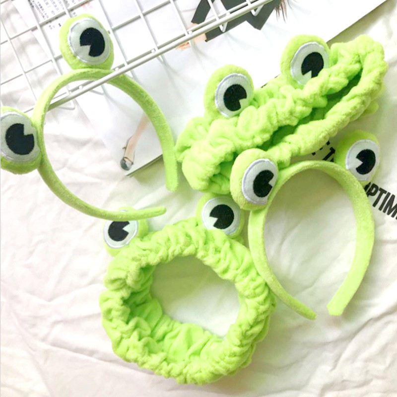 Băng đô/ Cài tóc hình chú ếch phong cách Hàn Quốc xinh xắn cho nữ