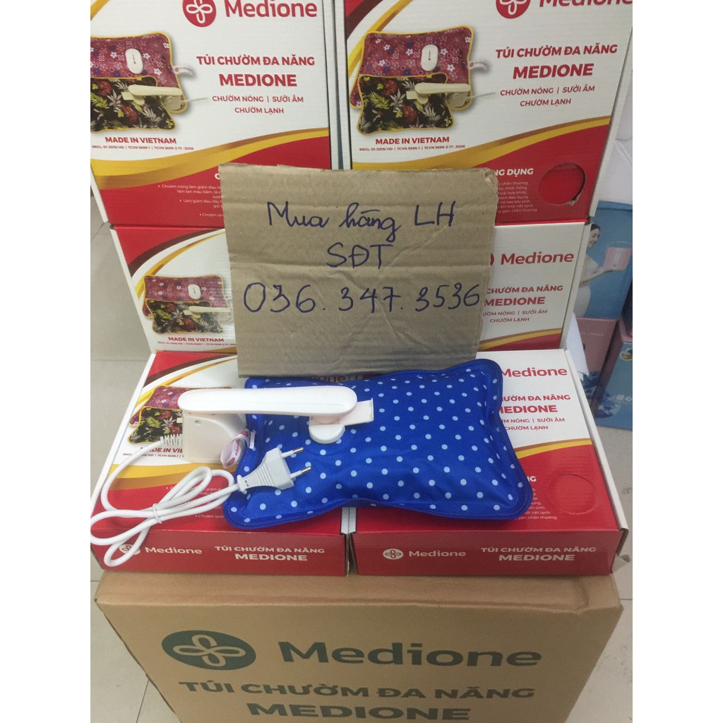 Túi chườm nóng lạnh MEDIONE - Bảo hành 6 Tháng