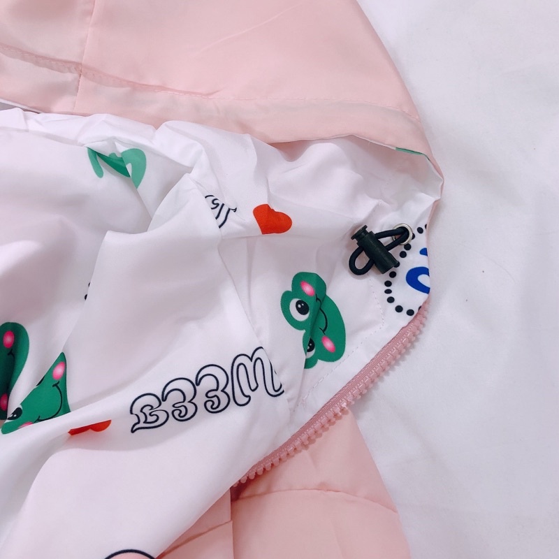 Áo Khoác Nữ Thời Trang Tiện Dụng Có Nón Fom Rộng Chất Dù - Jancaroshop