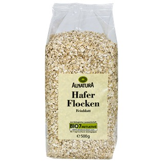Bột Yến Mạch Đức Alnatura Grobblatt 500g