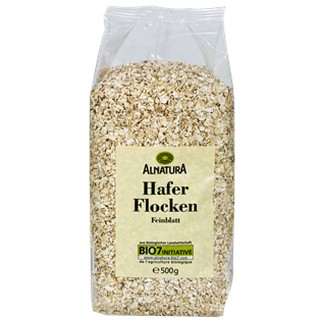 Bột Yến Mạch Đức Alnatura Grobblatt 500g