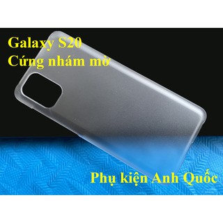 Ốp lưng Sam sung S20/ S20 Ultra nhựa CỨNG NHÁM MỜ
