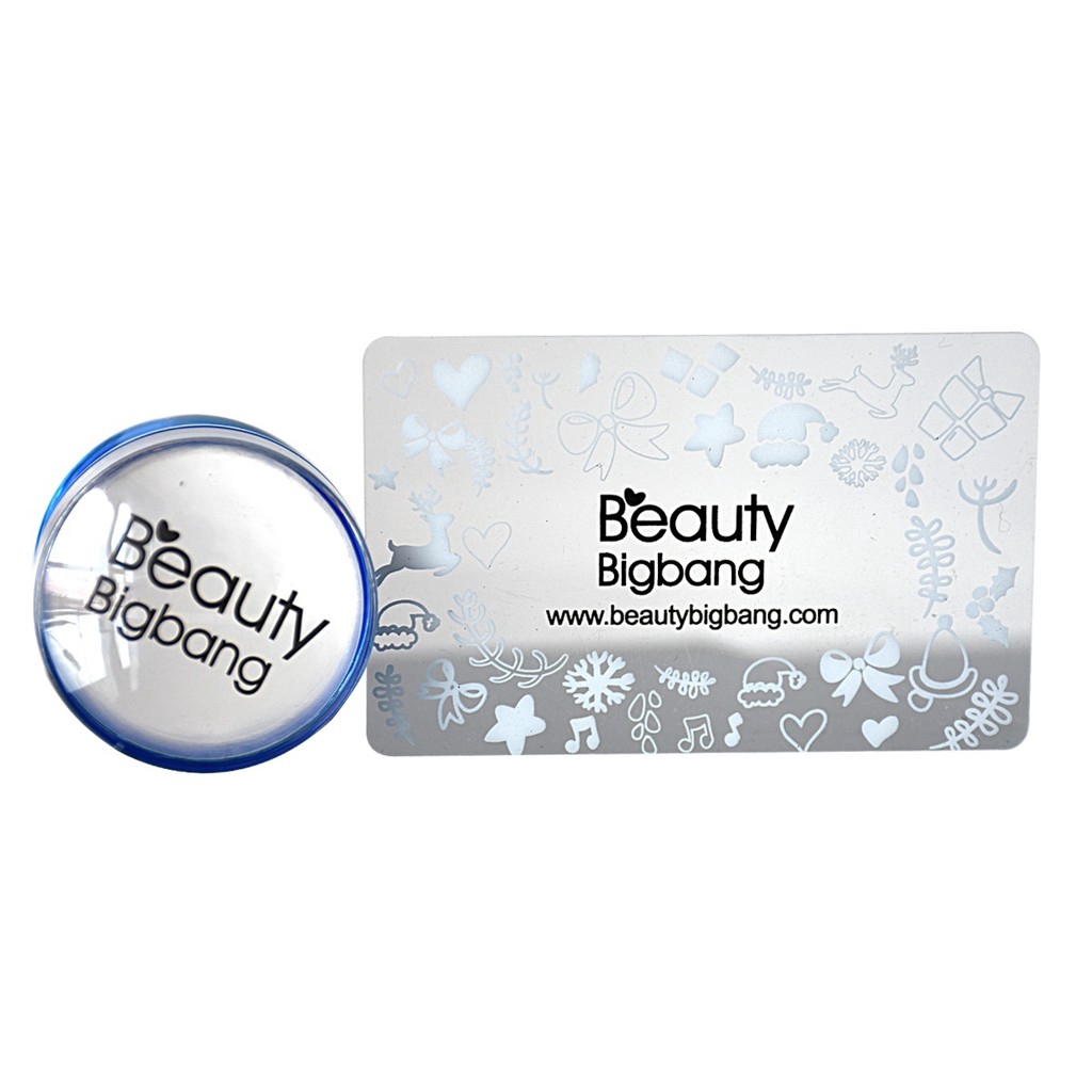 [Hàng mới về] Bộ dụng cụ đóng họa tiết trang trí móng BeautyBigBang kèm dụng cụ cạo