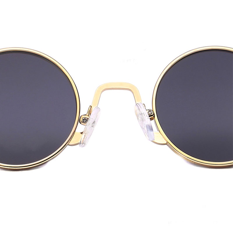 Kính Mát Hip hop Tròng Tròn Chống Tia uv400