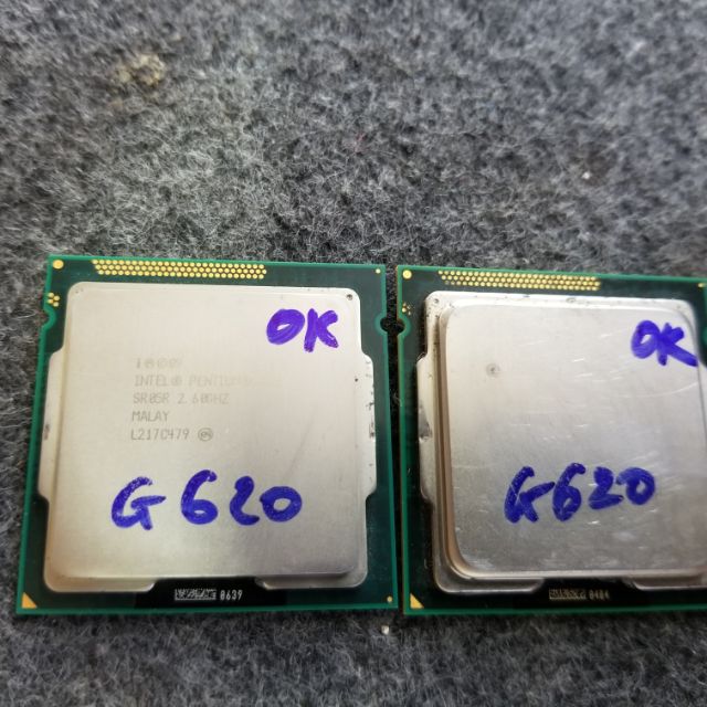 Cpu intel G620