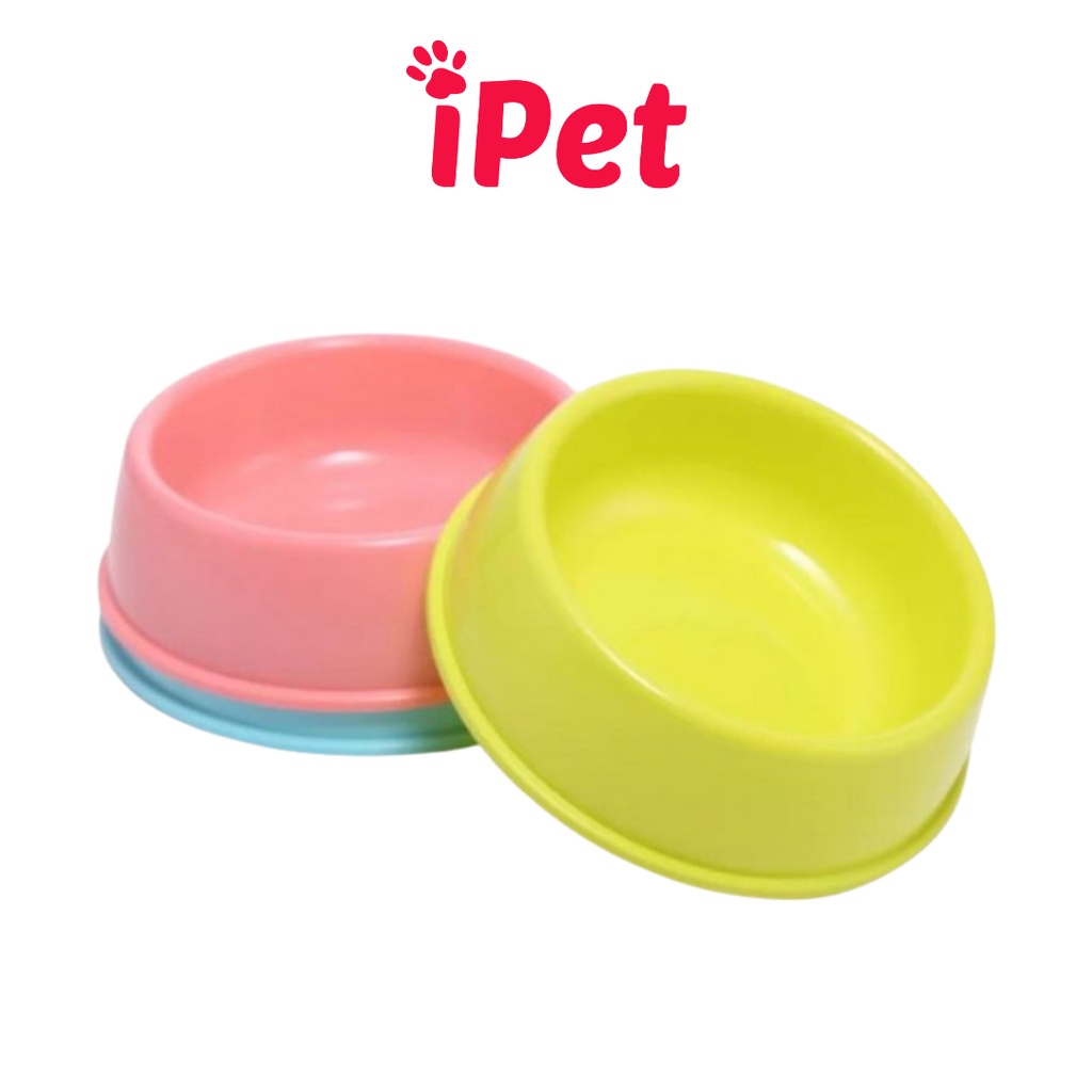 Bát Thức Ăn Đơn Nhiều Màu Cho Chó Mèo Thú Cưng - iPet Shop