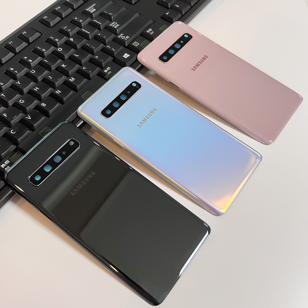 Ốp Điện Thoại Mặt Kính Viền Camera Cho Samsung Galaxy S10 5G S10