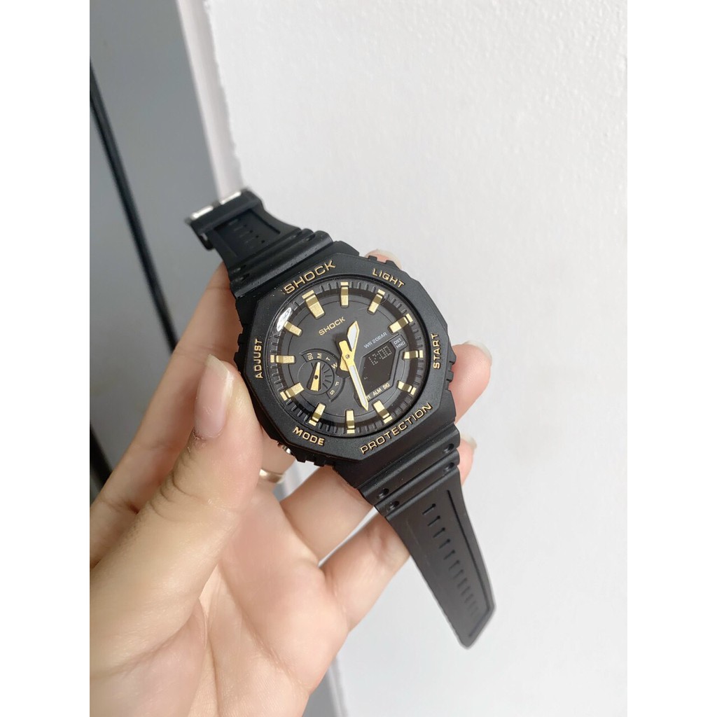 Đồng hồ thể thao nam nữ GA2100 cao cấp chính hãng chống sốc nhiều màu lựa chọn | BigBuy360 - bigbuy360.vn