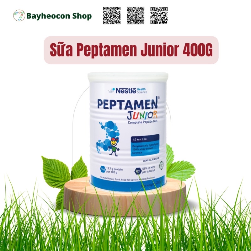 [Date 2023] Sữa Nestlé Peptamen Junior 400g