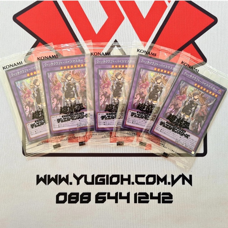 Túi thẻ bài Promo Pack Yugioh Witchcrafter 2 Foil SCR