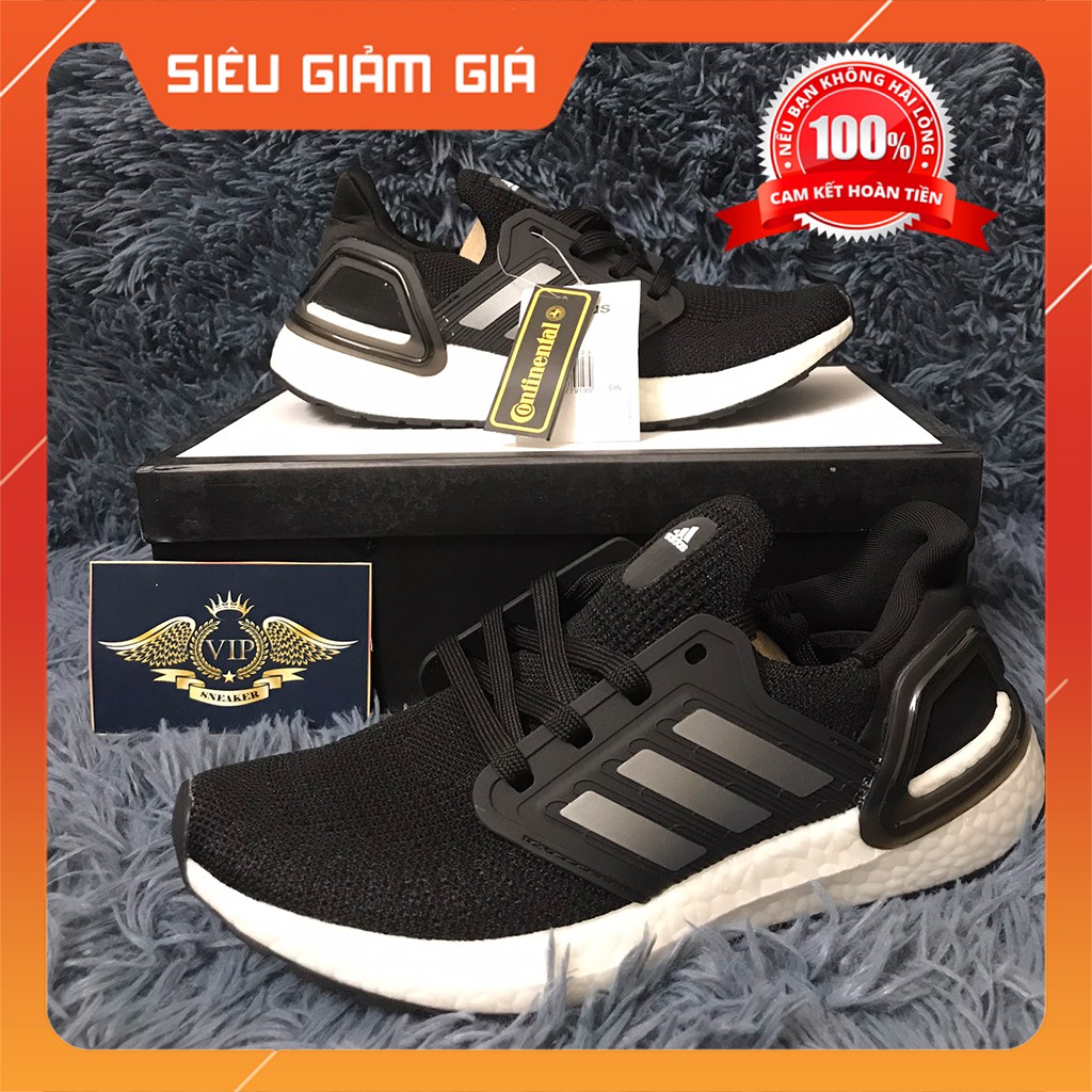 Giày Adidas Ultraboost 6.0 Đen Sọc Bạc - 1.1 + Tặng Thêm 1 bộ dây + Full Box + Full Bill + Full Phụ Kiện | WebRaoVat - webraovat.net.vn