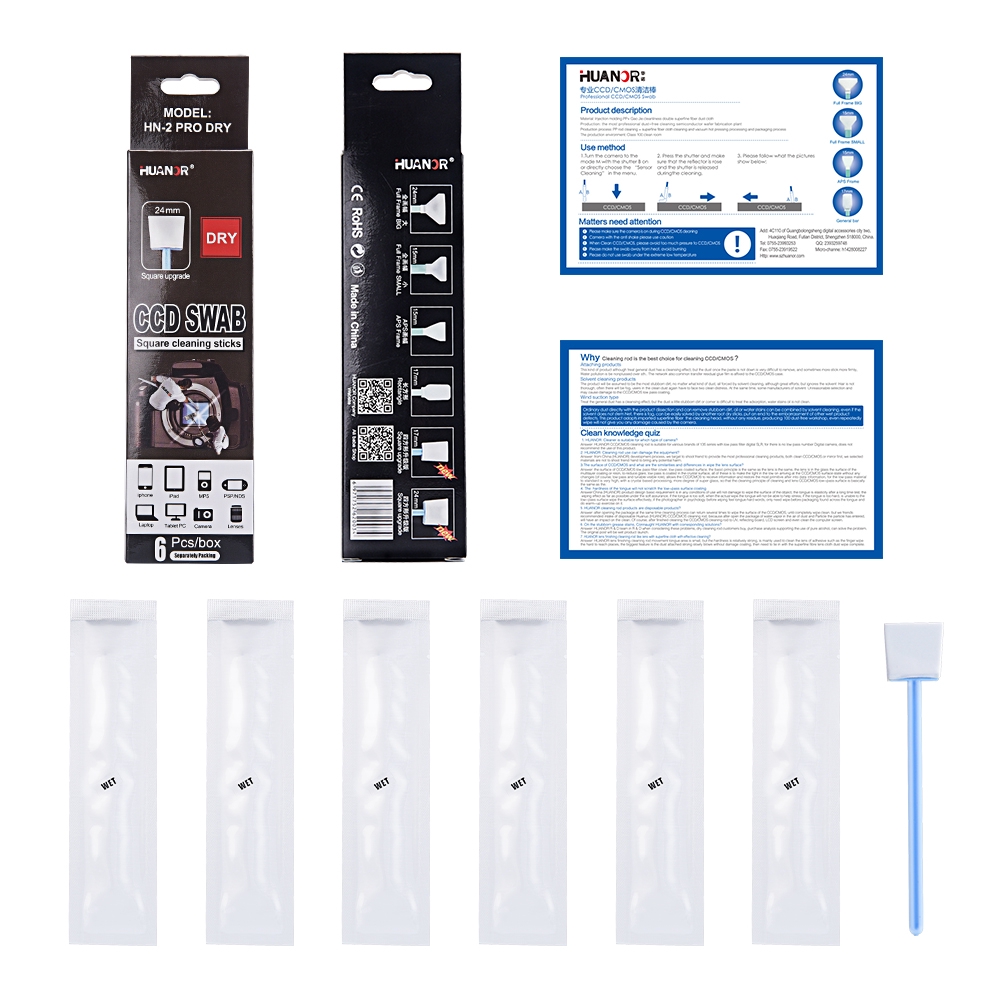 Set 6 Que Vệ Sinh Kính Máy Ảnh CMOS