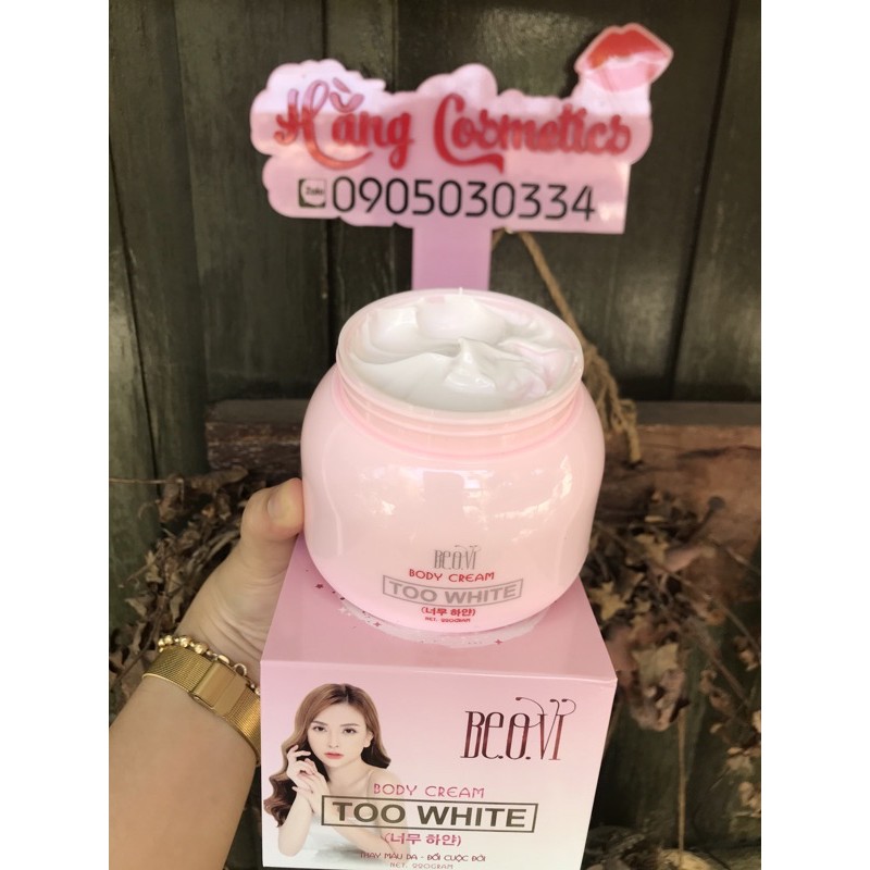 [CHÍNH HÃNG 100%] KEM BODY BEOVI TOO WHITE THU THỦY