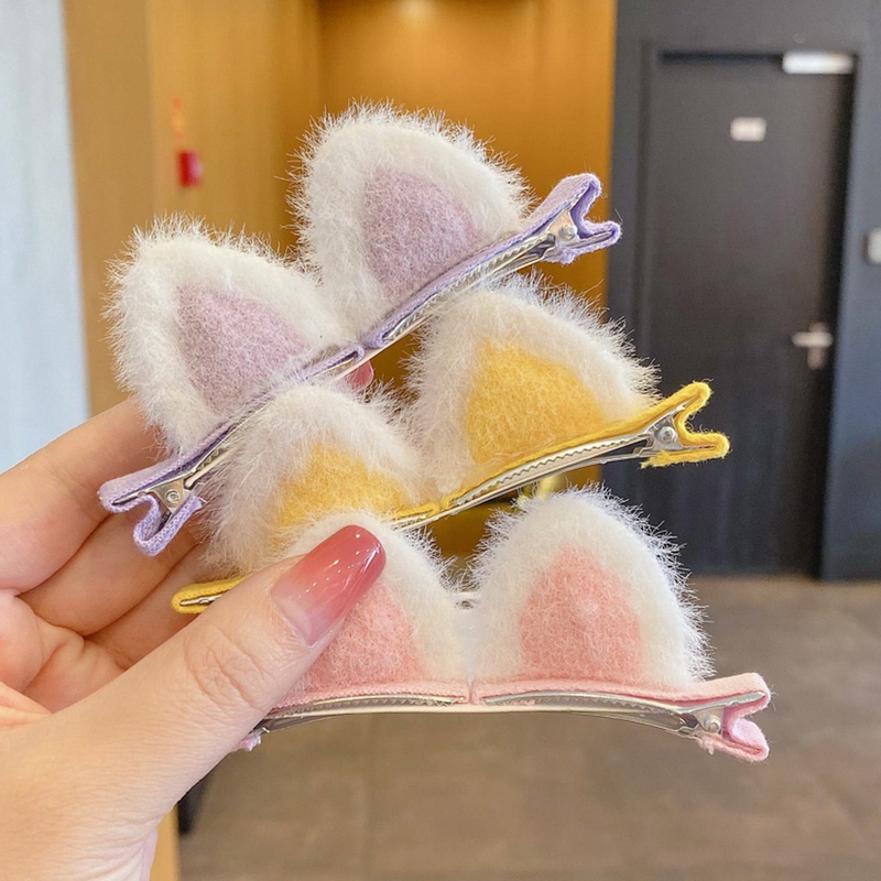 Dây Cột Tóc Co Giãn Hình Tai Mèo Đính Ngọc Trai Thời Trang Cho Nữ  timetunnel