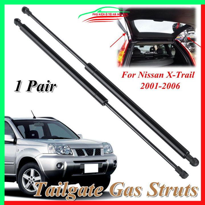 Bộ ty thủy lực ben hơi chống cốp sau Nissan X-Trail 2001-2006 kèm phụ kiện lắp