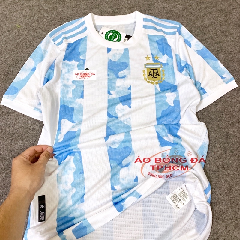 Đội tuyển ARGENTINA 2020 - Áo Bóng Đá bản PLAYER - SỌC SÂN NHÀ