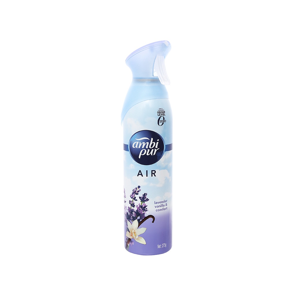 Xịt phòng Ambi Pur hương vani và hoa oải hương 275g