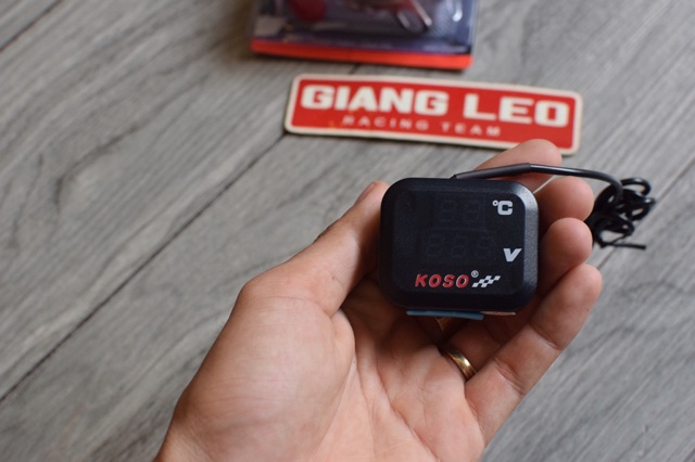đồng hồ báo vol koso gắn mọi dòng xe
