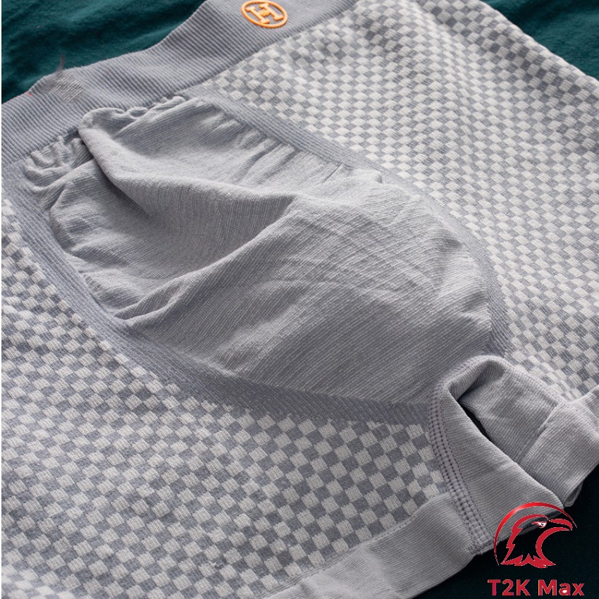 Combo 3 quần lót nam H co giãn 4 chiều cao cấp freesize 50-80kg - T2K Max