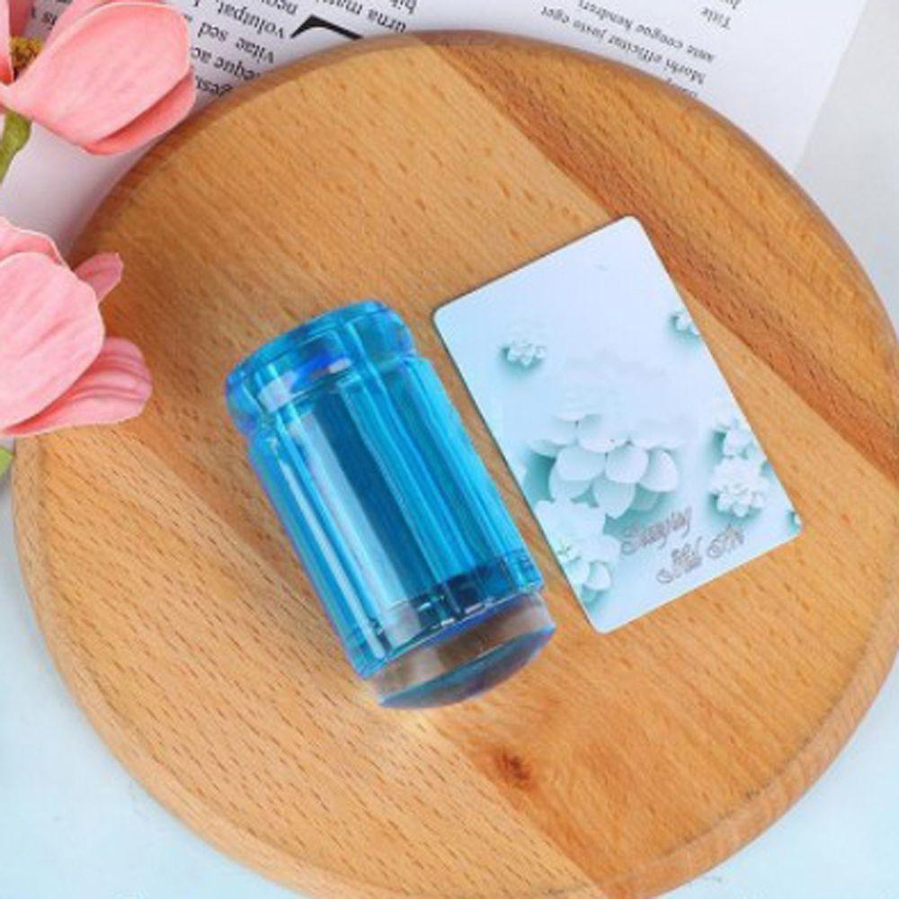 Bộ Khuôn Silicone Trong Suốt Dùng Trang Trí Móng Tay Nghệ Thuật