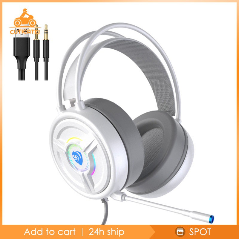 ✨Activity price✨Tai Nghe Gaming Psh-200 3.5mm Có Mic Cuticate1 Cho Pc Laptop