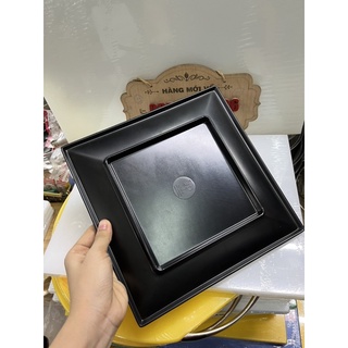 Đĩa vuông melamine 25cm