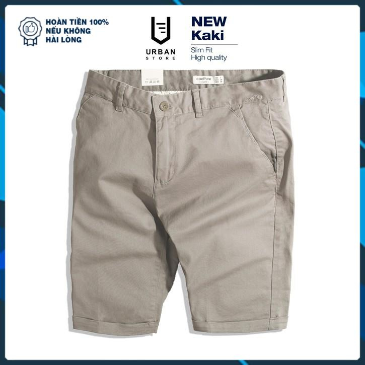 Quần Short Kaki cooPure, Quần Short Vải Kaki Cao Cấp Extra 3% Spendax, Thiết Kế Trang Nhã NO.1507 (7 màu) | BigBuy360 - bigbuy360.vn
