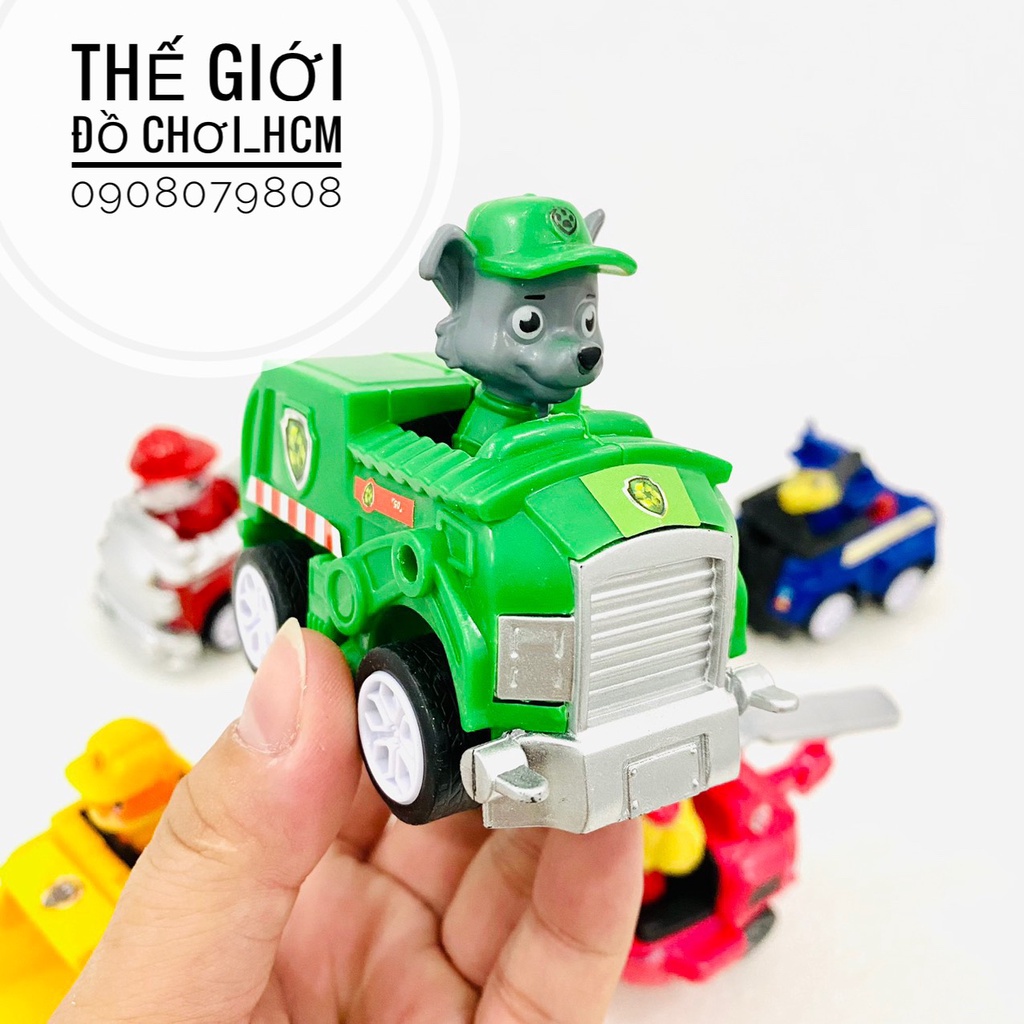 [ĐẸP-CLIP THẬT] Đồ chơi trẻ em biệt đội chó cứu hộ PAW PATROL  cho bé thích hoạt hình ZumMa, Jay, Sky, Robber, Jacky A9