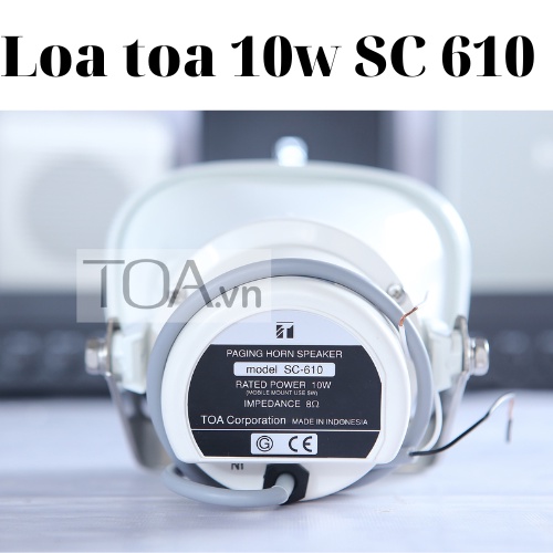 LOA NÉN THÔNG BÁO TOA 10W TOA SC-610