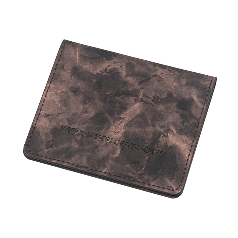 Túi Da PU Đựng Thẻ 2 Ngăn Chống Nước Kích Thước 4 5X3