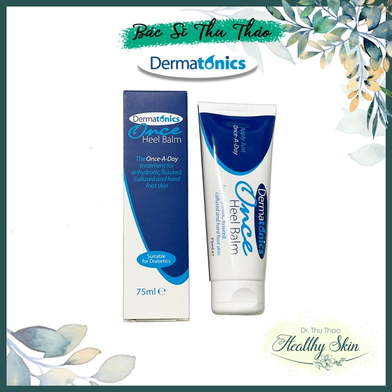Kem dưỡng ẩm Dermatonics Once Heel Balm dành cho da khô, da dày sừng