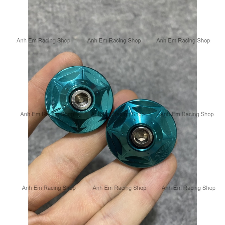 Gù Tay Lái Nhôm Mẫu Ngôi Sao, hàng chuẩn - cam kết chất lượng (giá 1 cặp)