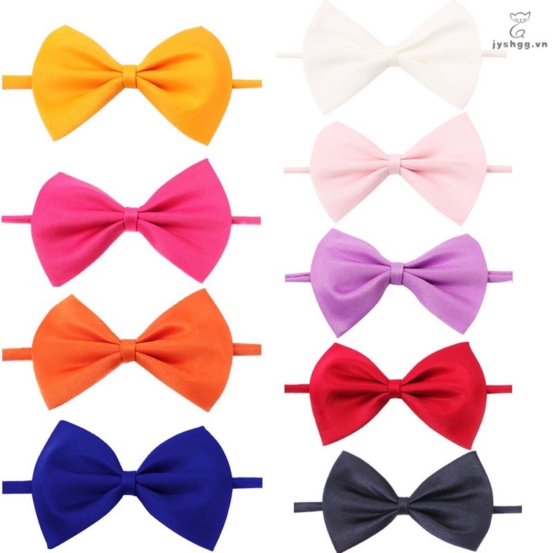 Vòng Cổ Nơ Cánh Bướm Sang Trọng Cho Chó Mèo